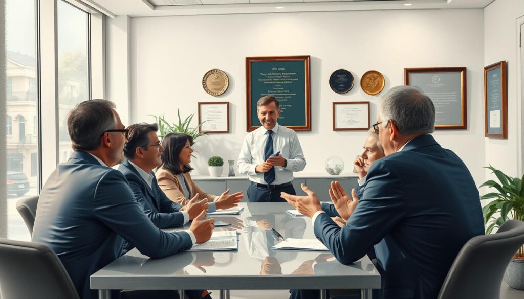 Client testimonials showing satisfaction with Equity Group Investments